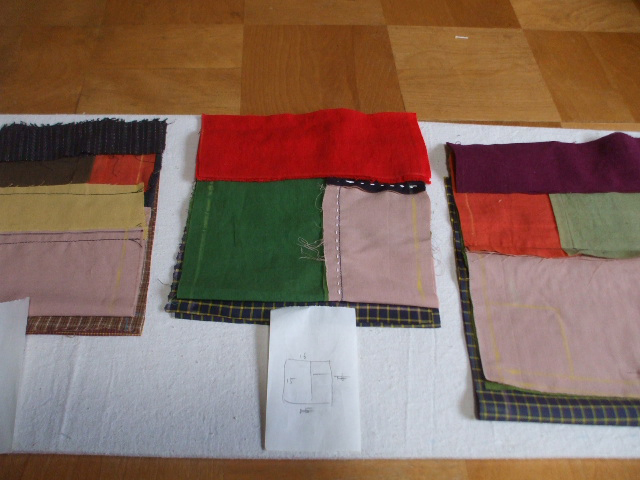 古布巾着の作り方　2