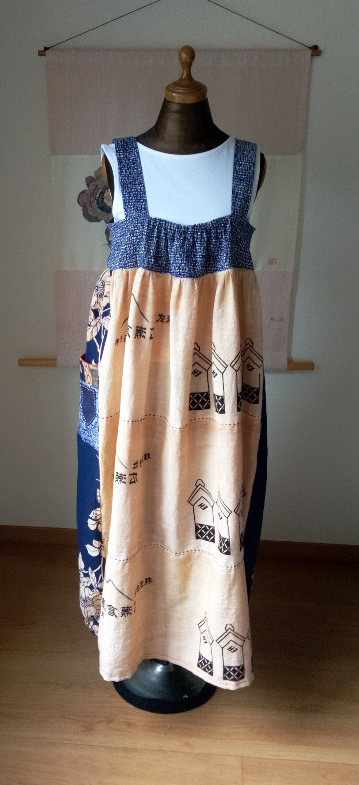 たっぷりバルーンスカート作りました。