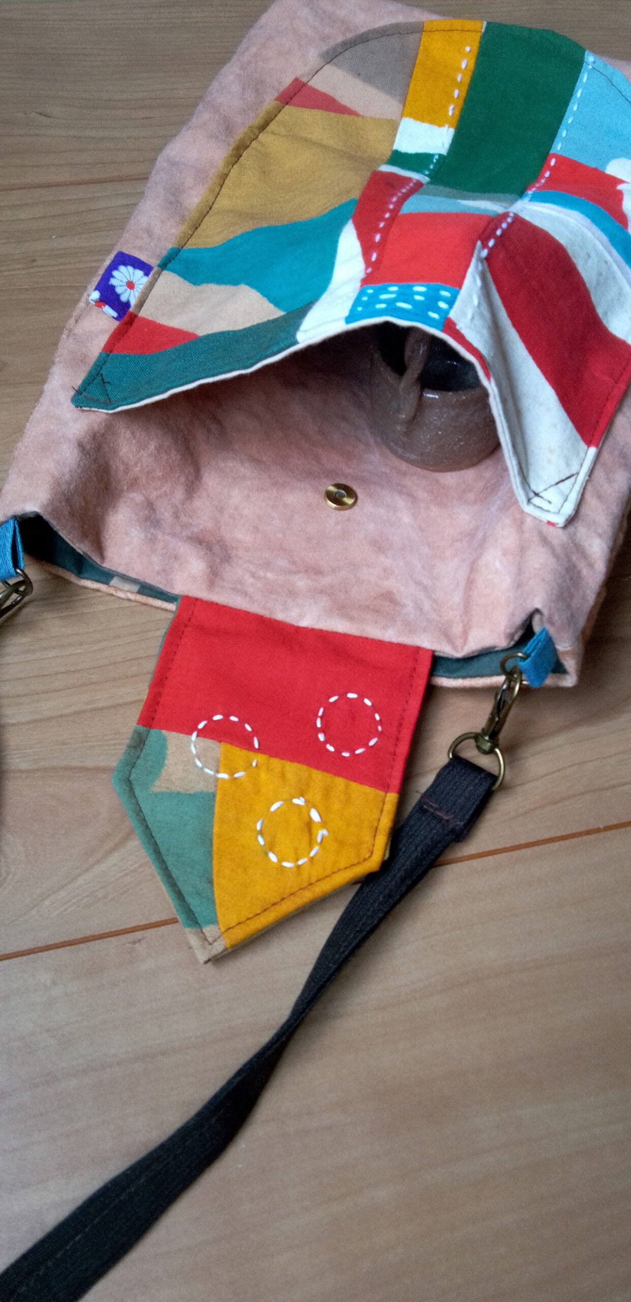 大漁旗ショルダーバック後ろポケット