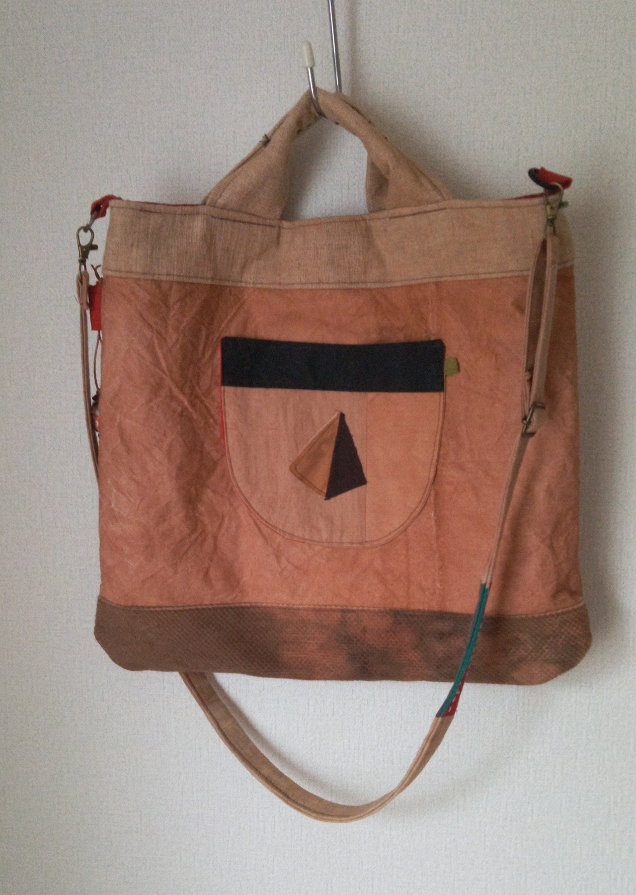 大漁旗バック　後ろ