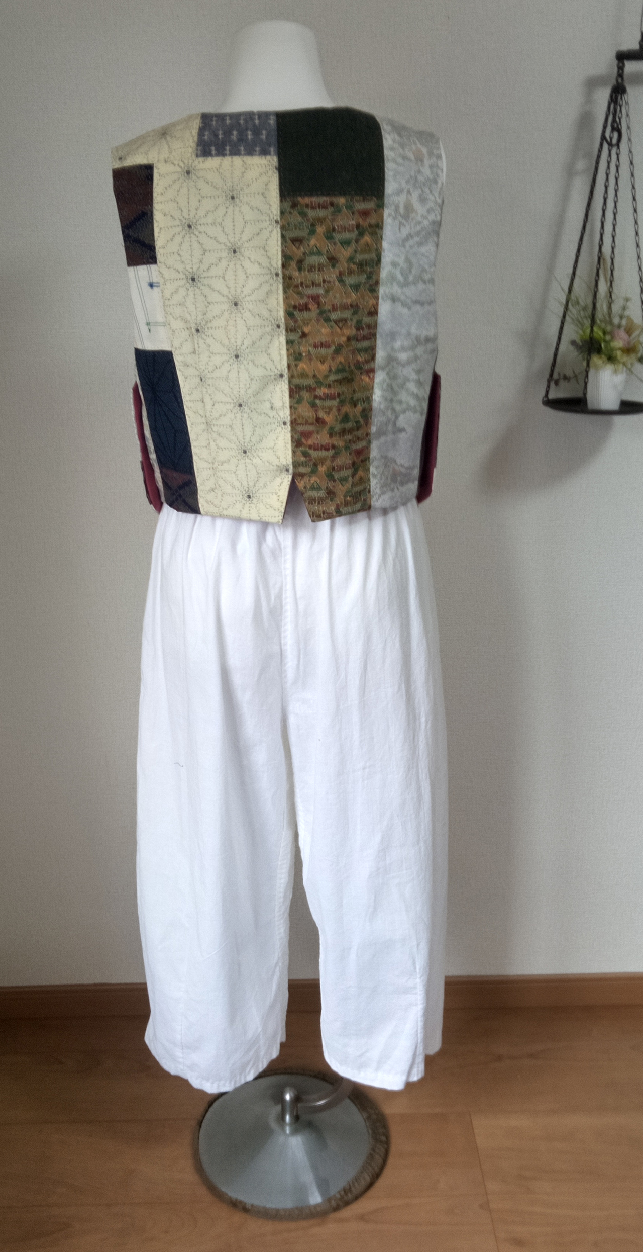 パッチワークベスト